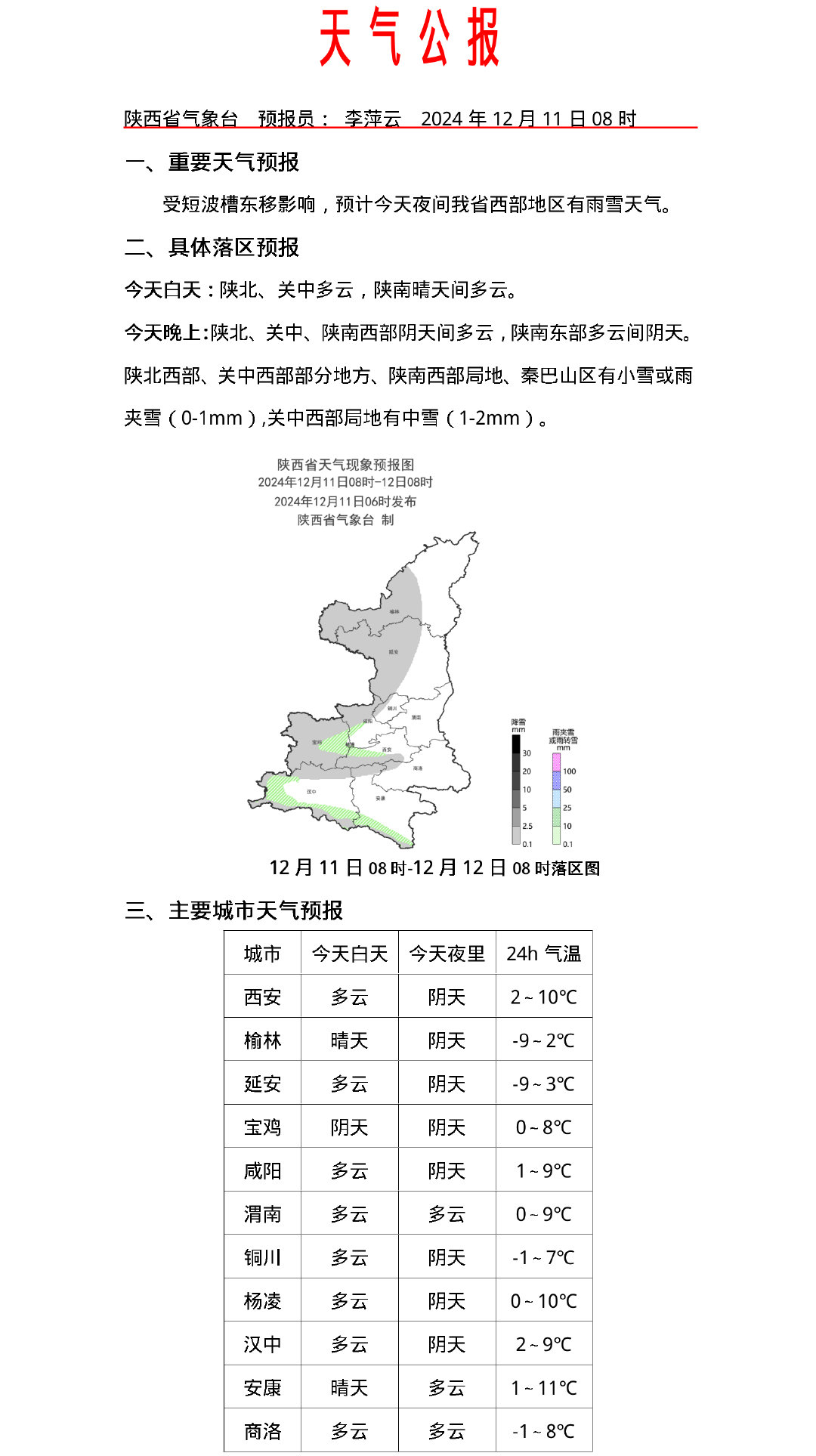 陜西省最新天氣預(yù)報(bào)及其影響分析